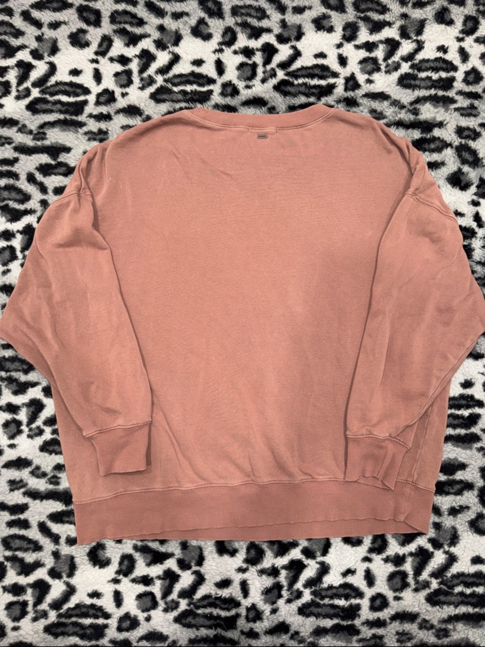 O'Neill Light Brown Crewneck with Floral Skull Graphic - Picture 6 of 8